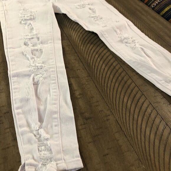 VIP 5 Pocket Ripped Jeans. Stretch. - Picture 6 of 10